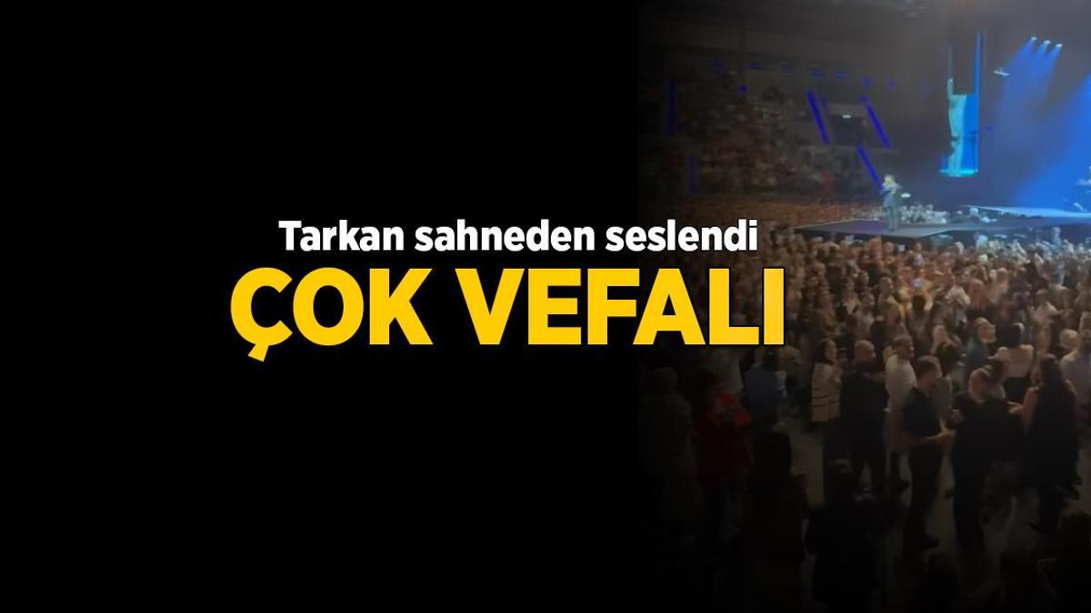 Tarkan konseri haberi: Tarkan, Reynmen'e sahneden seslendi!