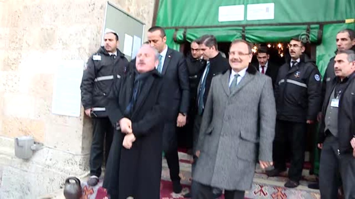 TBMM Başkanı Mustafa Şentop ziyaretlerde bulundu