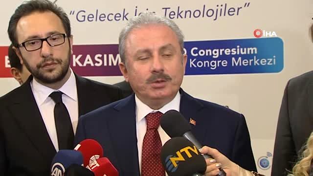 TBMM Başkanı Şentop, Verimlilik ve Teknoloji Fuarı'na katıldı