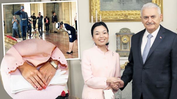 TBMM Başkanı Yıldırım, Japon Prensesi kabul etti