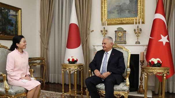 TBMM Başkanı Yıldırım, Japon Prensesi'ni kabul etti