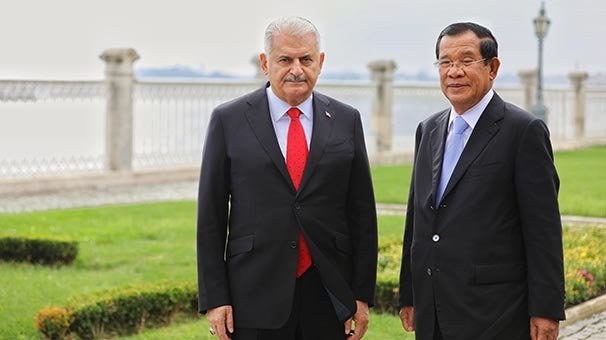 TBMM Başkanı Yıldırım, Kamboçya Başbakanı ile görüştü