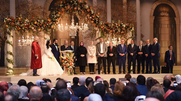TBMM Başkanı Yıldırım nikah şahidi oldu