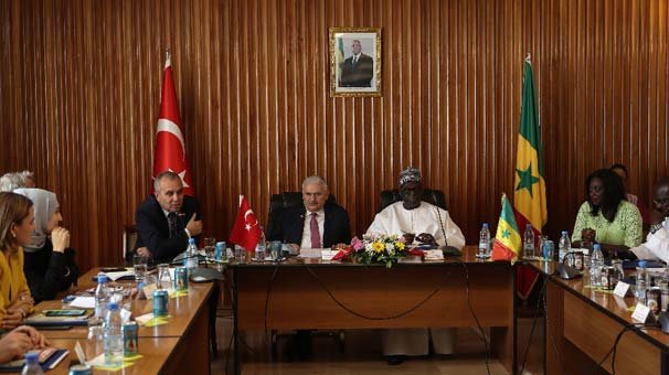 TBMM Başkanı Yıldırım Senegal'de