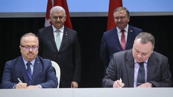 TBMM Başkanı Yıldırım'ın imzası ile Belarus'a yeni bir eğitim kurumu kazandırıldı