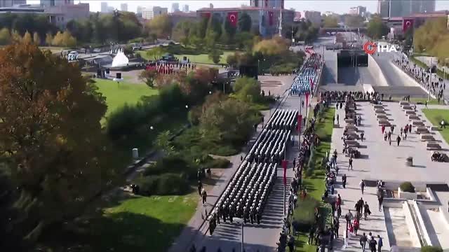 TBMM'den eski Meclis önüne geçit töreni düzenlendi