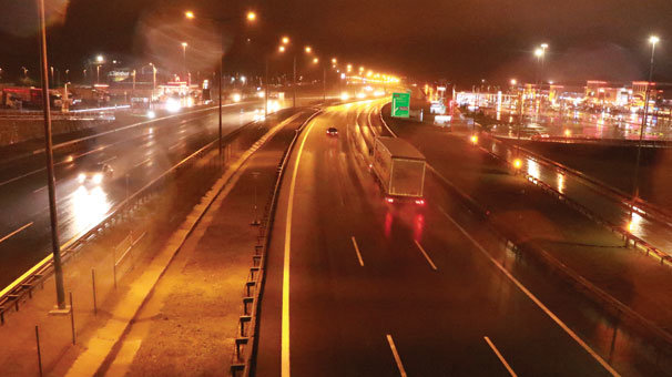 TEM otoyolu Ankara yönü trafiğe açıldı