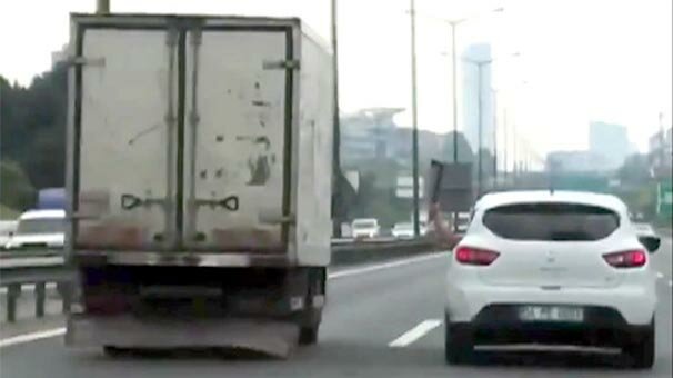 TEM'deki görüntüler şoke etkisi yaratmıştı! Emniyete götürüldü