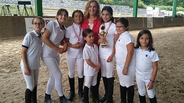 The Pony Club Festivali'nde babalar yarıştı