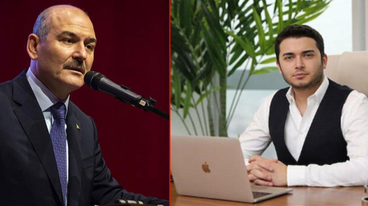 Thodex'in kurucusu Faruk Fatih Özer ile fotoğraf çekilen Bakan Soylu'dan açıklama: Şahsı tanımıyorum