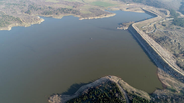 Trakya'daki barajların su seviyesi arttı