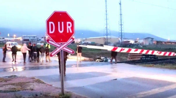 Trene çarptı... Feci son!