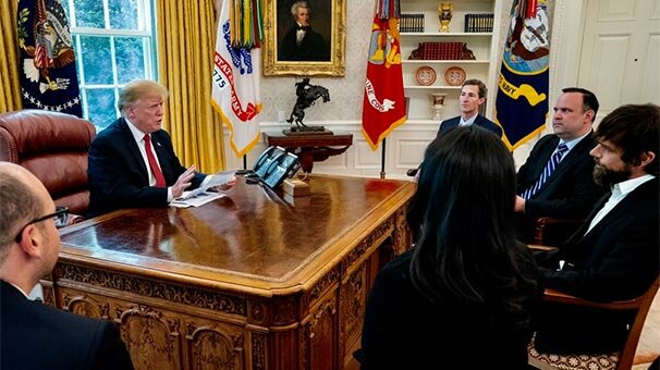 Trump bu kareyi Twitter'dan paylaştı! Ve görüştüler