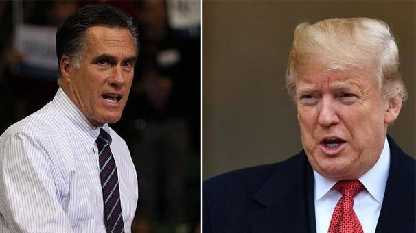 Trump ve Cumhuriyetçi Senatör Romney arasında tartışma