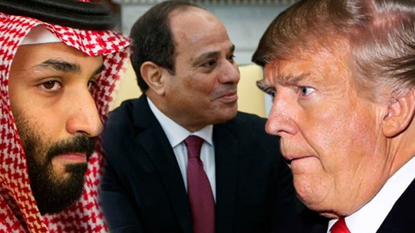 Trump'la ilgili bomba iddia! Prens Selman ve Sisi ikna etmiş...