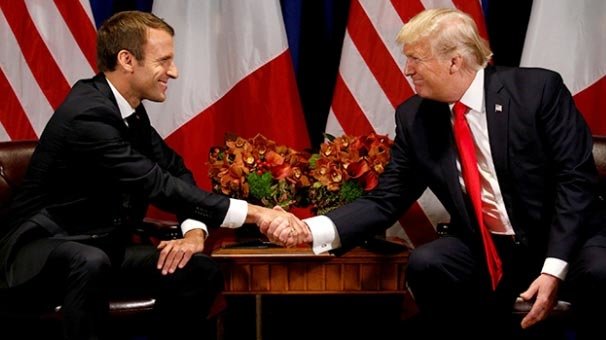 Trump'tan Macron'a çok sert tepki!