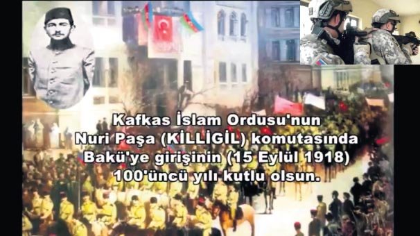 TSK’dan Bakü’nün kurtuluşuna özel klip