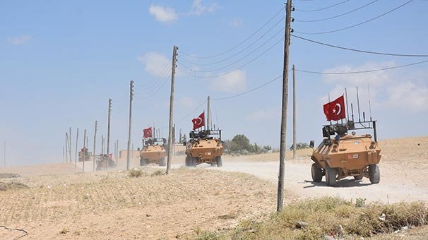 TSK'dan Münbiç hattında 43. devriye