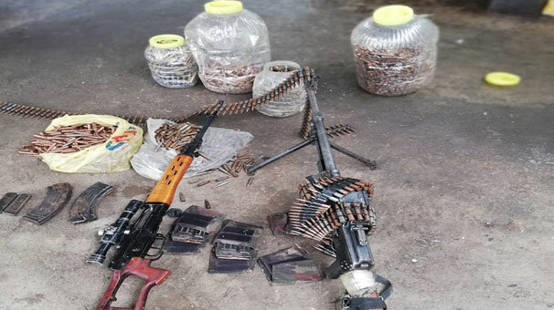 Tunceli'de ele geçirildi, 2 sığınak imha edildi!