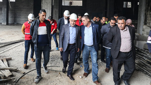 Türk Kızılayı 8,5 tonluk ilaç yardımı için Gazze'de