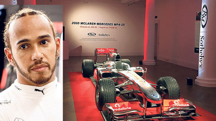 Türkiye Grand Prix’isini kazanan aracı müzayedede