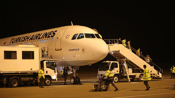 Türkiye’den Süleymaniye’ye ilk uçak seferi gerçekleşti