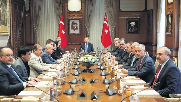 Türkmen vekilleri kabul etti