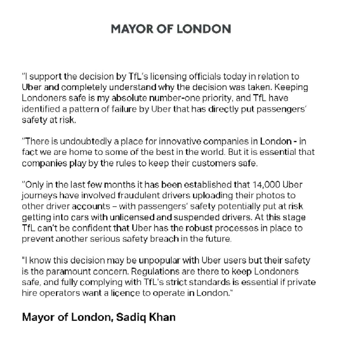 Uber lisansı Londra'da da iptal edildi