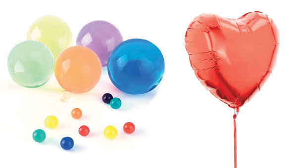 Uçan balonlara helyum ayarı