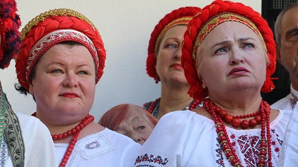 Ukrayna Cumhurbaşkanı Poroşenko, Antalya'da böyle karşılandı