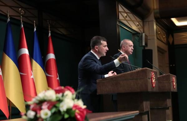 Ukrayna Cumhurbaşkanı Zelenskiy Beştepe'de (2)