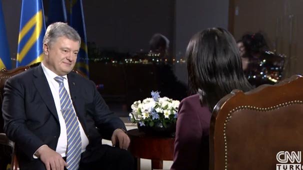 Ukrayna Devlet Başkanı Poroşenko: Erdoğan'a müteşekkiriz