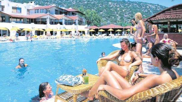 Ukraynalı turist bereketi