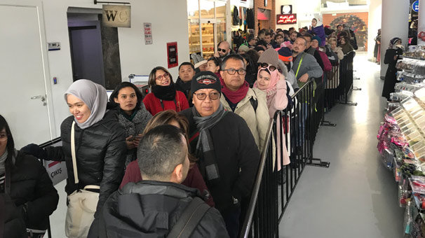 Uludağ sömestr tatilinde doldu taştı