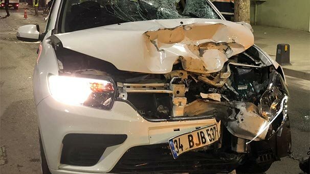 Üsküdar'da feci kaza: Bir kişi ağır yaralandı