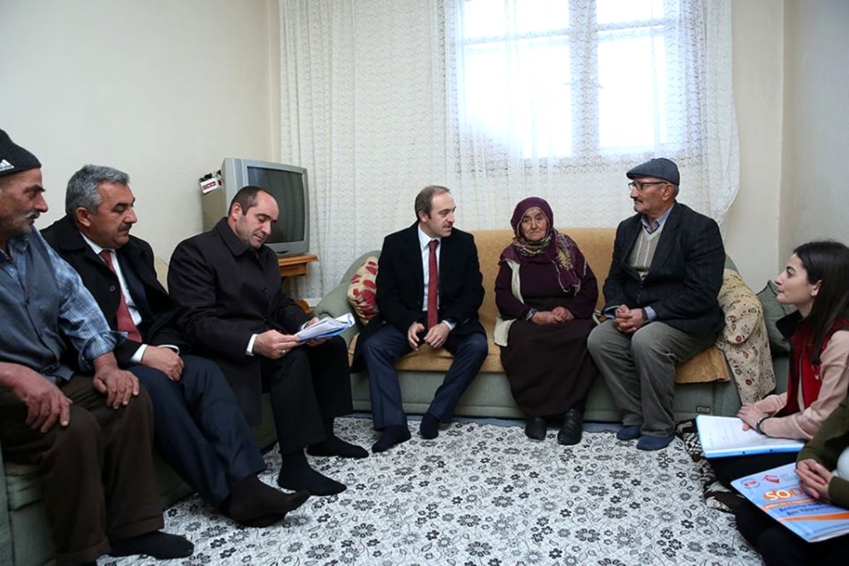 Vali Epcim, Balca ve Kabaçayır köylerini ziyaret etti