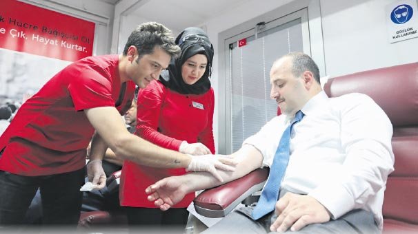 Varank, ilik donörü oldu