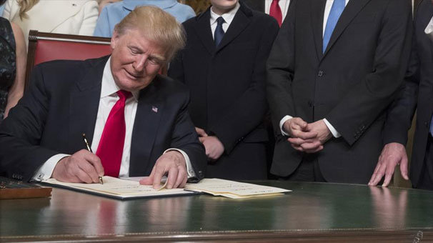 Ve kuruluyor! Trump resmen imzaladı