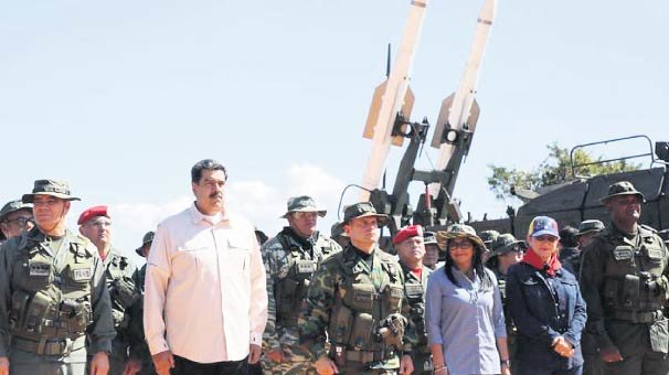 Venezuela’da askeri tatbikat