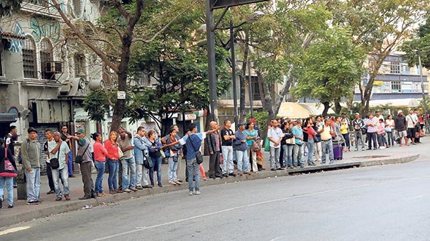Venezuela’da hayat durdu!