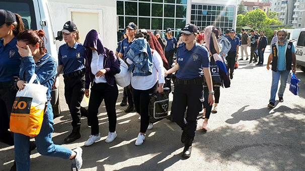 Vize dolandırıcılığı operasyonunda 18 tutuklama