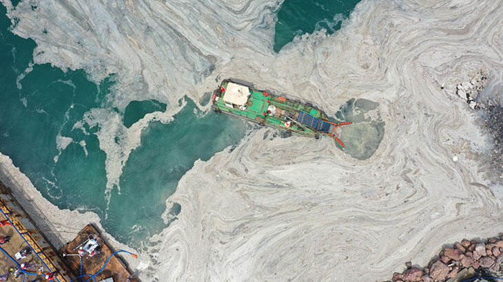 Yalova kıyılarında müsilaj temizliği başladı