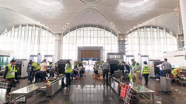Yeni Havalimanı’nda  3000 kişilik deneme