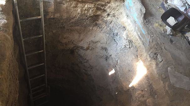 Yer: Amasya! Hepsi evin altından çıktı