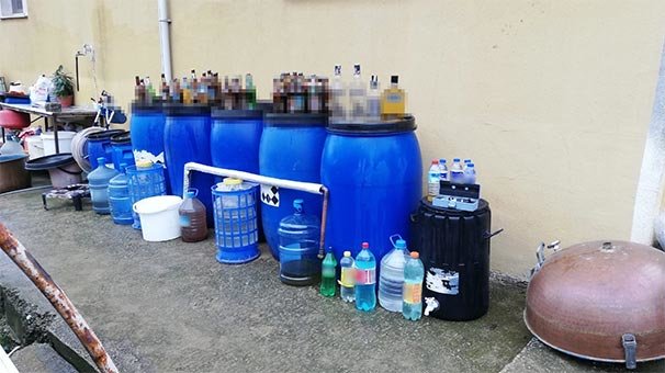 Yer: Yalova! 670 litre ele geçirildi