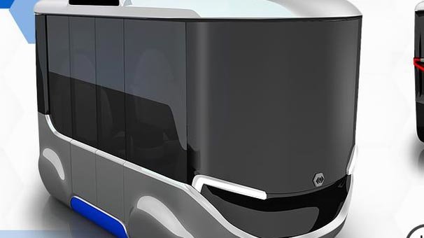 Yerli sürücüsüz elektrikli araç gün yüzüne çıktı