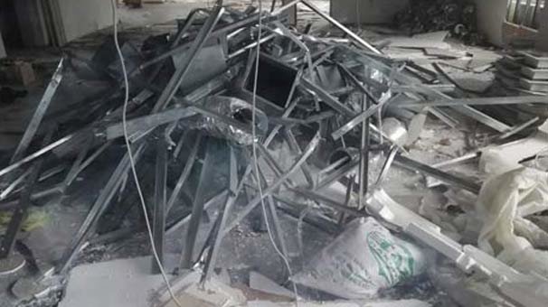 Yıkım süreci başladı!