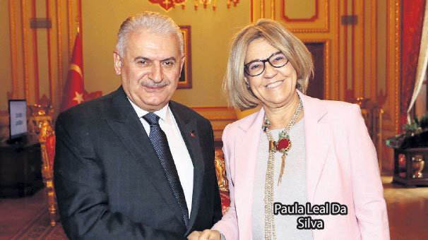 Yıldırım, büyükelçileri kabul etti