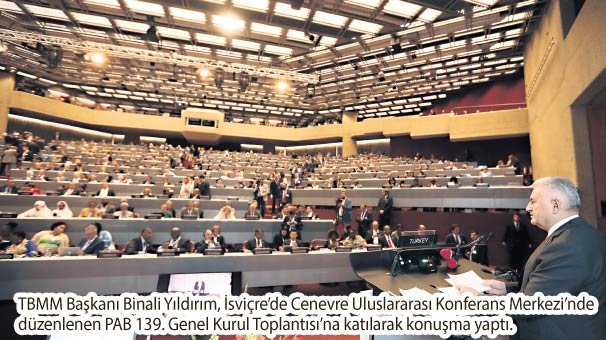 Yıldırım dünyaya seslendi: Promete gibi azimli olmalıyız