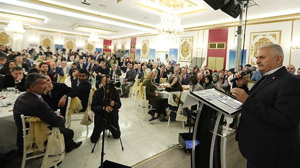 Yıldırım, STK temsilcileri ve iş insanlarıyla buluştu